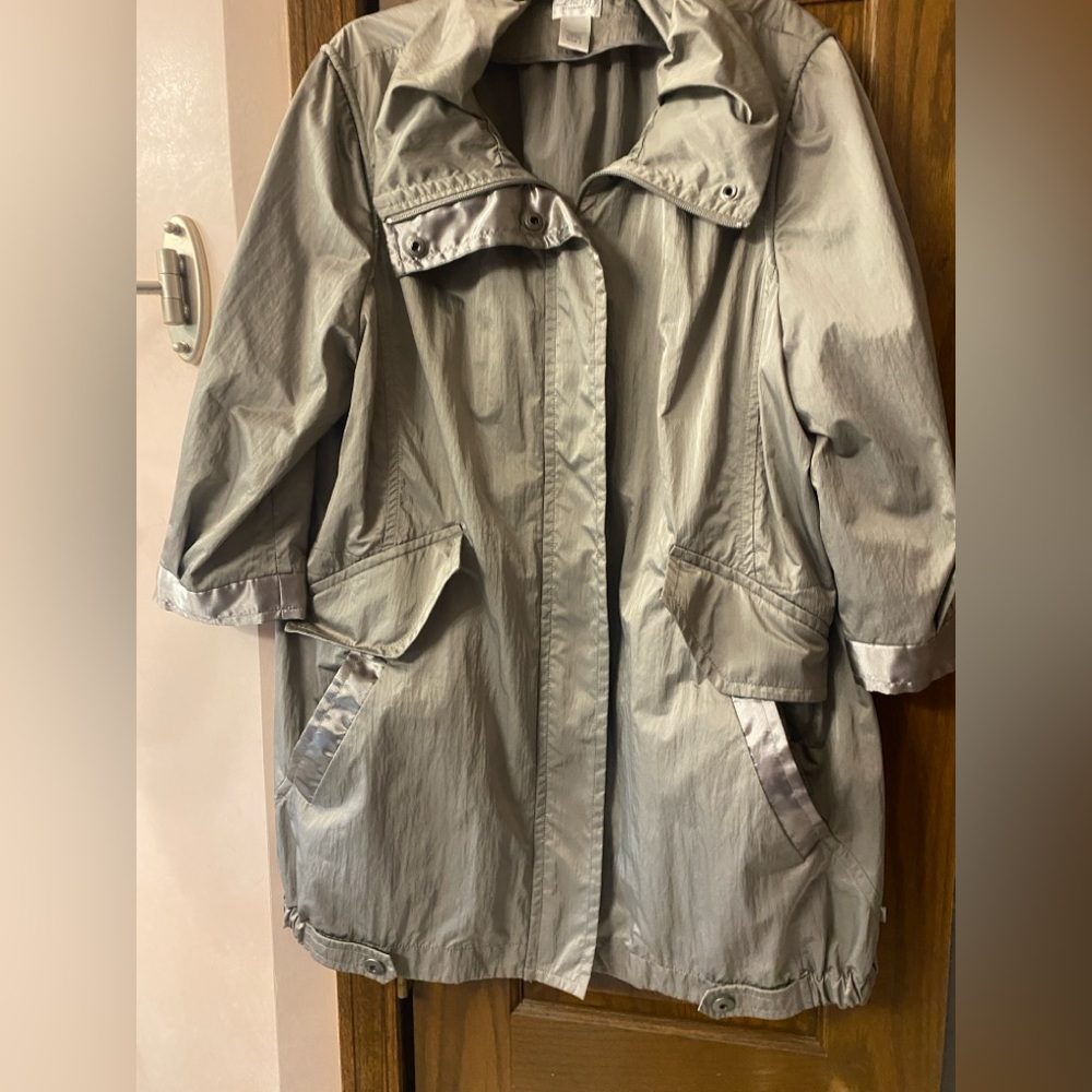 Chicos ZENERGY jacket 3/4 sleeve xl 3